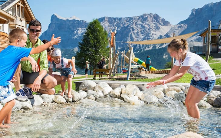 Der Movimënt Park auf dem Piz Surega