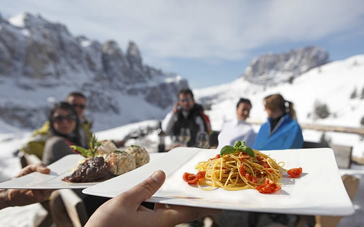 Gourmet Hütten in Alta Badia