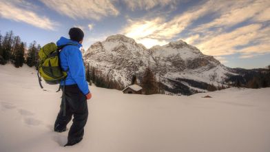 Wanderungen mit die Schneeschuhe