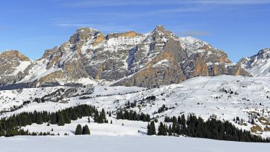 La Varella and Conturines in winter