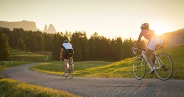 Explore the streets of the Dolomites by bike
